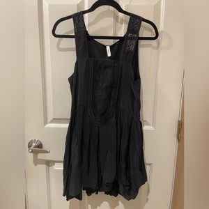 HIGH USE 100% Silk Mini Dress